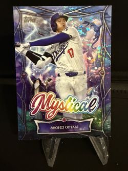 Shohei Ohtani Topps Mythical Purple Sandglitter Refractor 