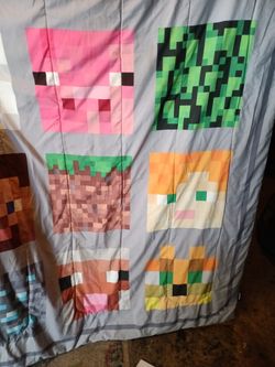 MINECRAFT Kids Comforter 