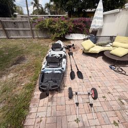 Invicta Pedal Drive kayak 13’