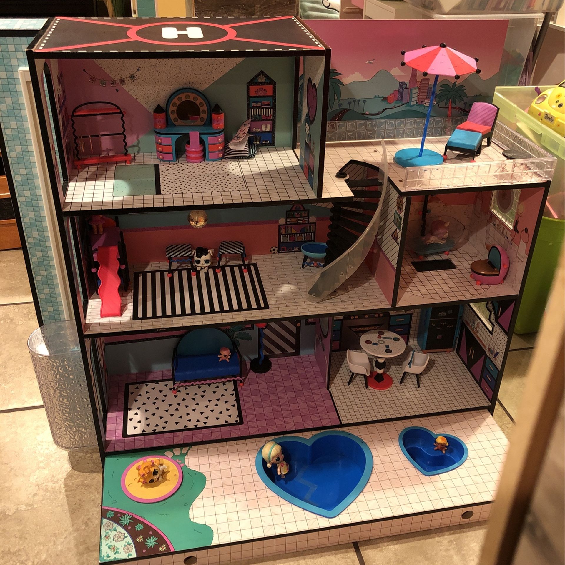 LOL Surprise Doll House