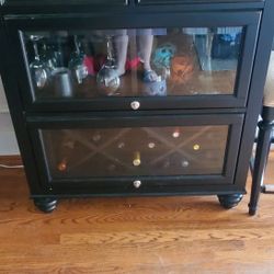 Wine Rack - Wine Glass Holder And Bottle Holder