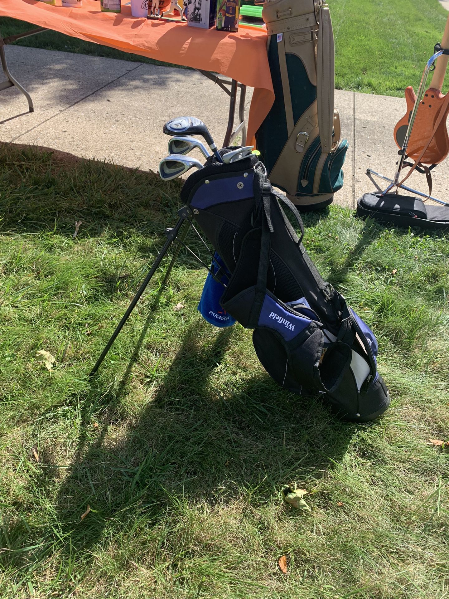 Set Of Junior Golf Clubs And Bag