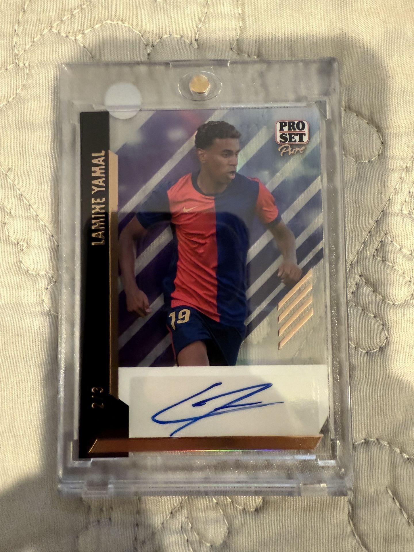 Lamine Yamal Auto #/3