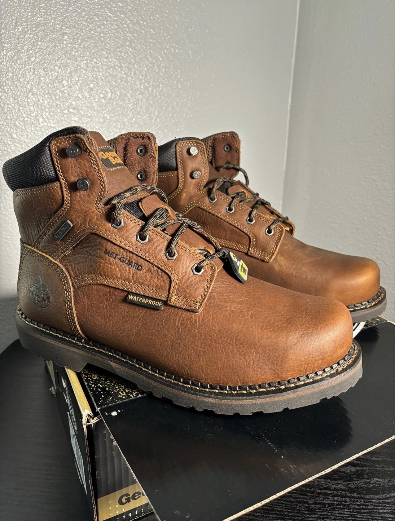 Georgia Boots Size 13W Georgia Boot Wedge Moc Toe Work Boot Size 13(M) - Walmart.com main image 2