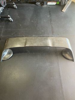 Carbon fiber Evo X spoiler