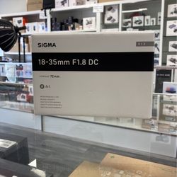 Sigma 18-35mmF2.8 DC