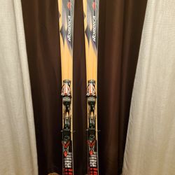 Nordica HOT ROD Nitrous All-Mtn SKIS 178cm w Integrated Marker Bindings