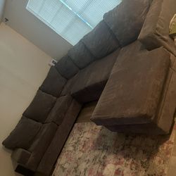 Grey Sectional sofa