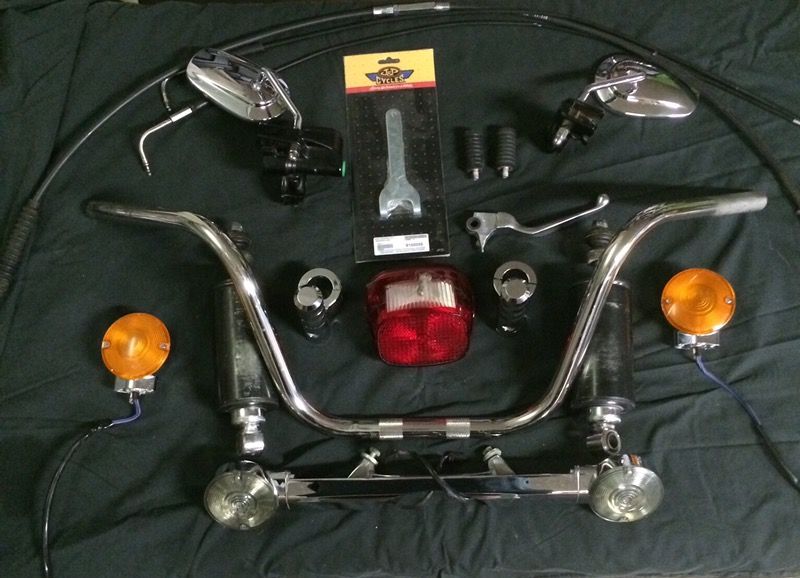 Harley Davidson factory take off parts