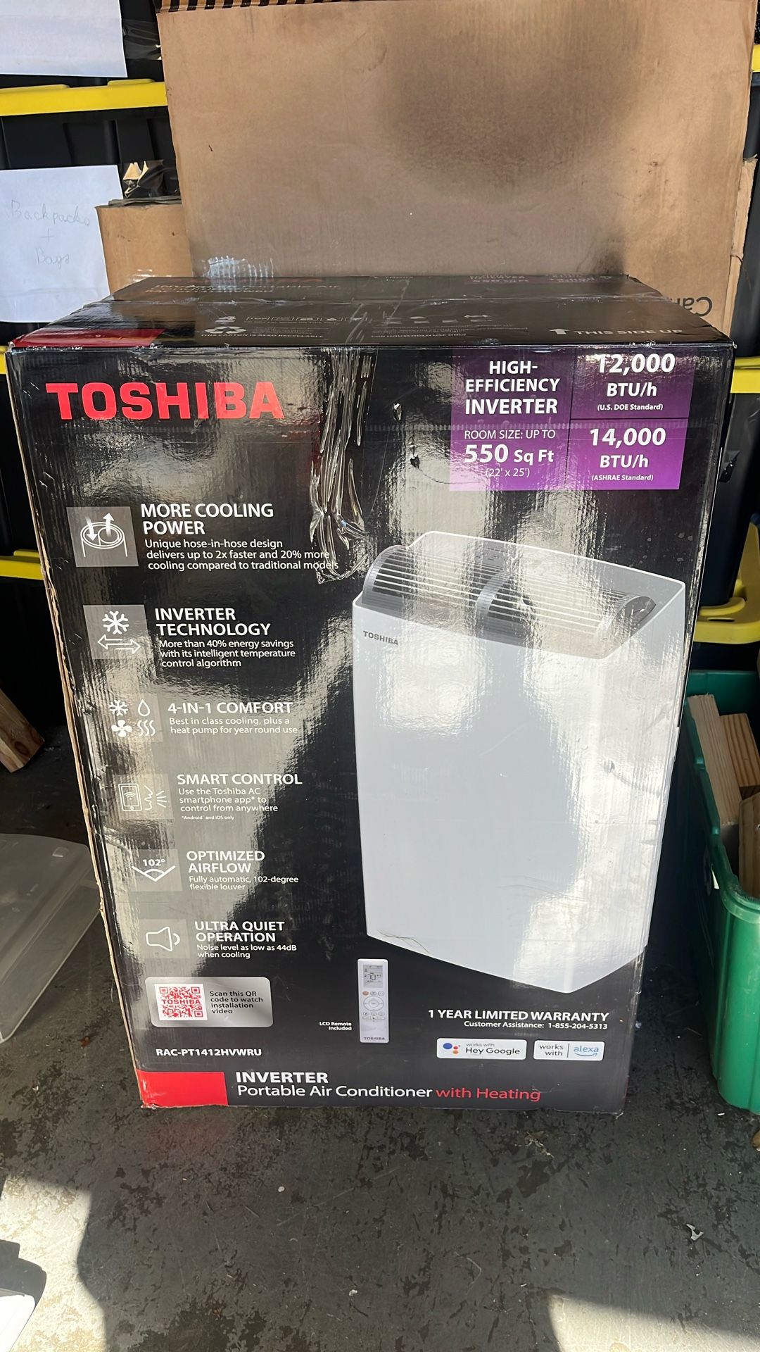 Portable Air, Conditioner, And Heater