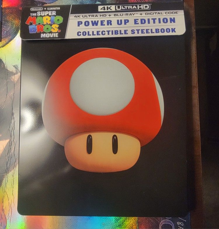 The Super Mario Bros Movie 4k Steelbook