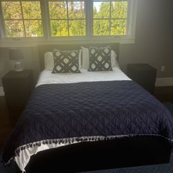 Complete bedroom set with mattress