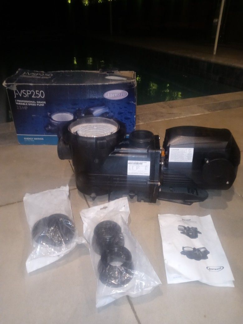 Jacuzzi JVSP250 Variable Speed Pool Pump 2.5 HP for Sale in Las