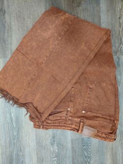 Judy Blue Brown/Rust Acid Wash Jeans