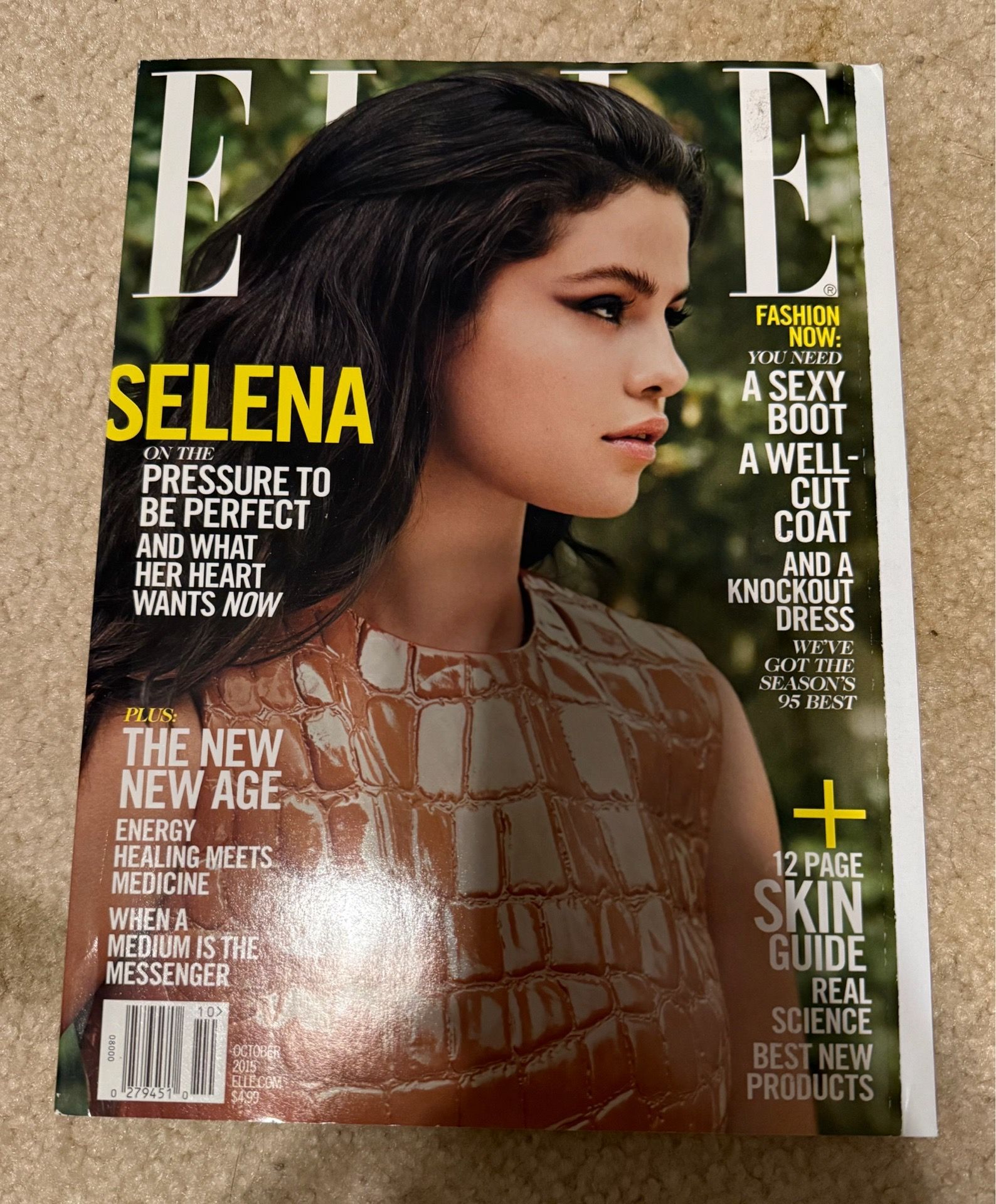 Selena Gomez Elle Magazine 2015