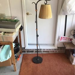 5’ Tall Reading Lamp With Foot Switch