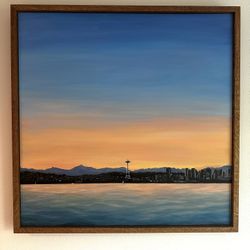 Original acrylic painting “Seattle”