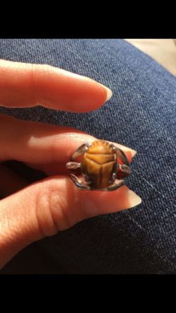 Sterling silver ring size 6