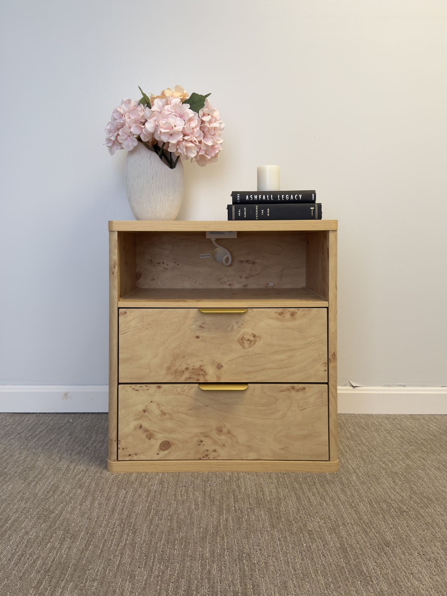 Brand New - 2 Drawer Nightstand