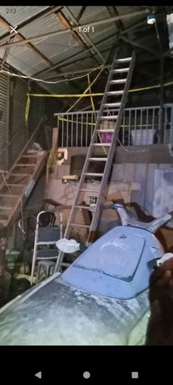 40 ft aluminum extension ladder$450 no less