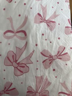 Party PINK BOW Dinner Set