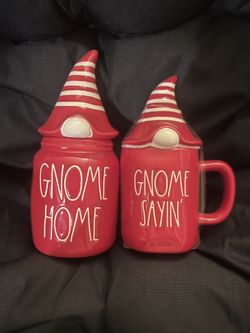 Rae Dunn — Gnome Canister And Mug