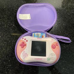 Disney Princess Edition LeapFrog Leapster2 Pink Game System, Case & 1 Game