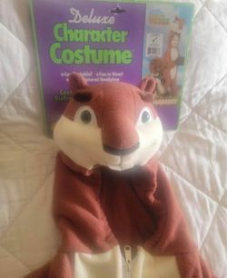 Hammy The Squirrel Halloween Costume Size 2T-4T Worn Once