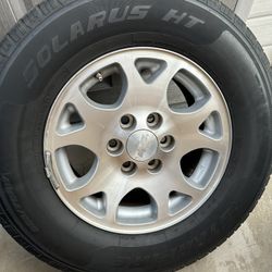17” Chevrolet OEM Wheels And Tires 6x5.5
