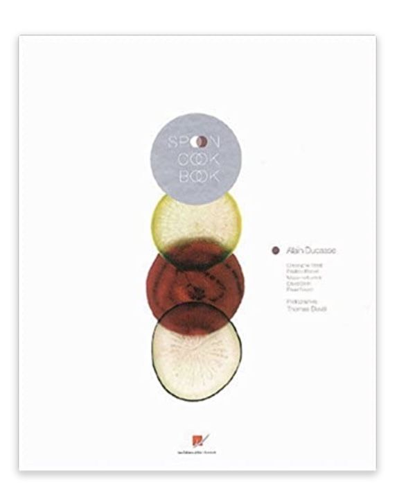 "Alain Ducasse Spoon Cookbook" Collectors Limited Edition Used