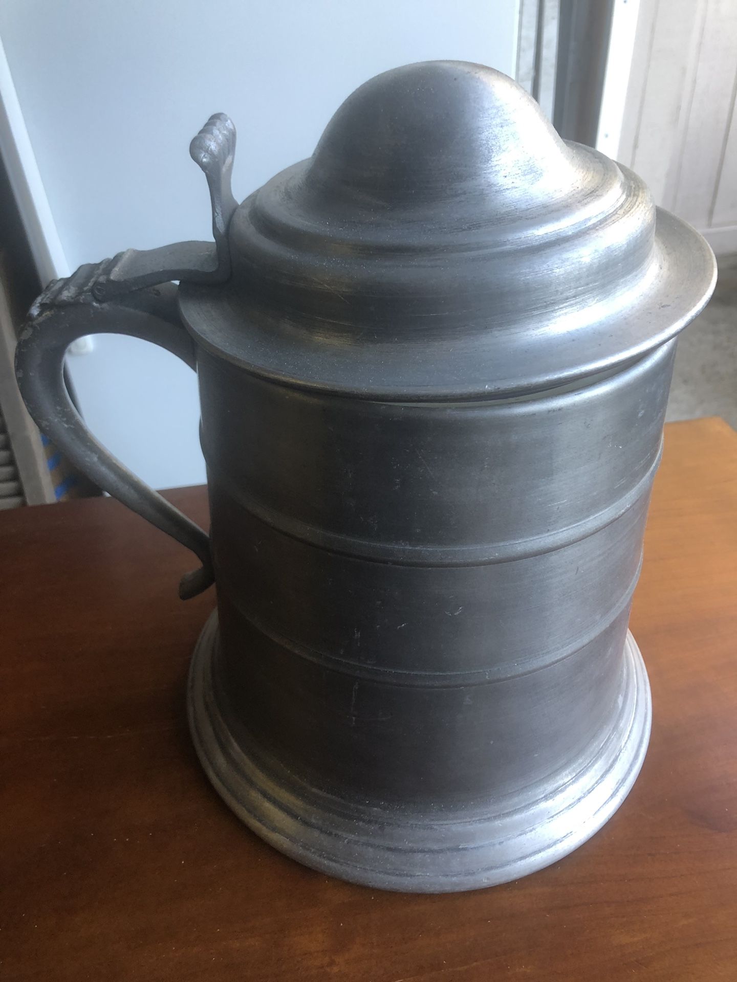 Huge Pewter beer stein or Ice bucket or planter!
