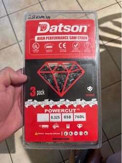 20 Inch Chainsaw Chain replace for Blue Max 53543,8901,8902, VEVOR, Supmix 62cc, WEMARS ‎6220G, NEOTEC NCS6200 .325" .058" 76DL (3 Chains) new in pack