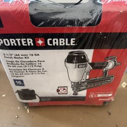 Porter cable 2-1/2 16 GA FINISH NAILER KIT