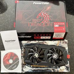 AMD PowerColor Radeon RX 580 Graphics Card GPU