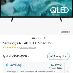 Brand New Samsung 43 Inch Q7f OLED Smart TV