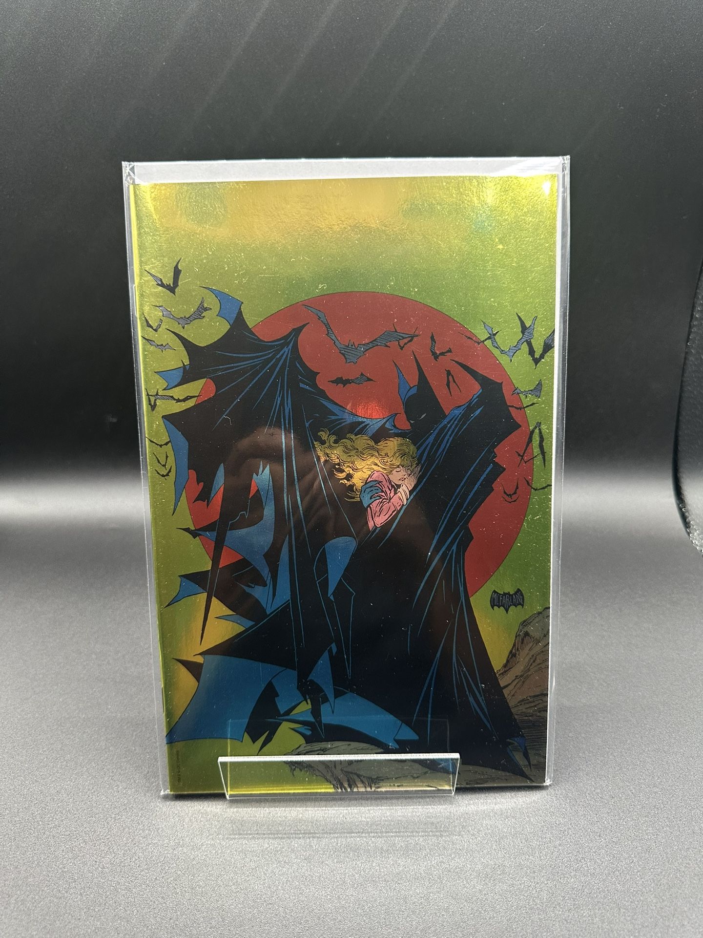 BATMAN #423 MCFARLANE VIRGIN GOLD FOIL FAN EXPO EXCLUSIVE RARE