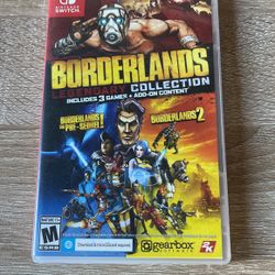 Borderlands 1, 2 And 3 (Nintendo switch)