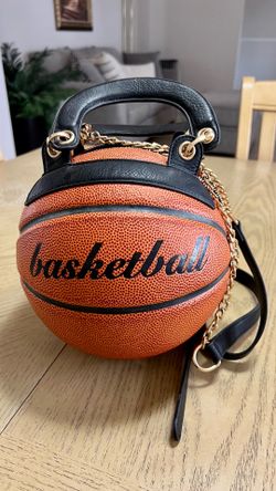 Bam Forever Basketball Design Handbag Crossbody Bag Pre-Owned