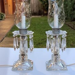 Antique Cristal Lamps 2 