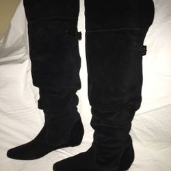 Jessica Simpson Boots. Suede and Black.