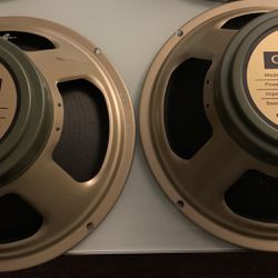 New 6 Celestion G12 Replacement Speakers.