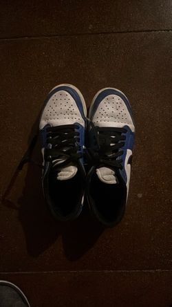 Nike Dunk Low Blue White Sneakers