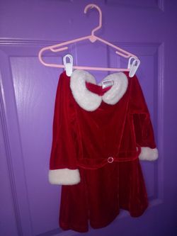 3t Christmas santa dress