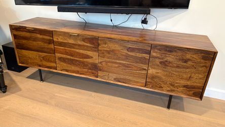 Solid Wood Credenza