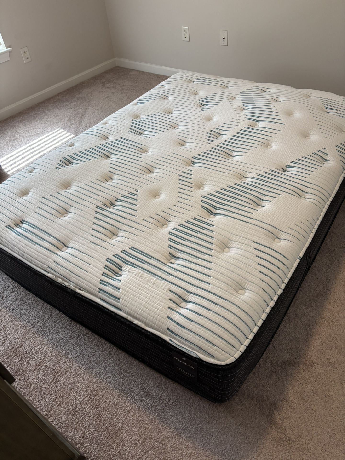 Free- Jordan’s three-year-old queen mattress in box spring,free