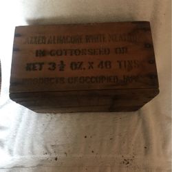 Vintage Wooden Crate