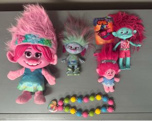 DreamWorks Trolls Lot Plush Toys etc $10 for all