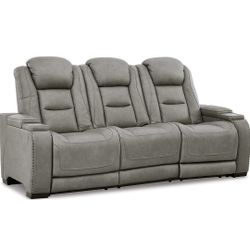 Ashley Furniture Movie Theater Recliners Sofa And Loveseat 