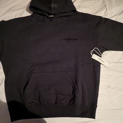 Black Essentials Hoodies (medium)