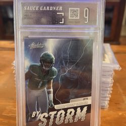 Sauce Gardner By Storm Graded 10 